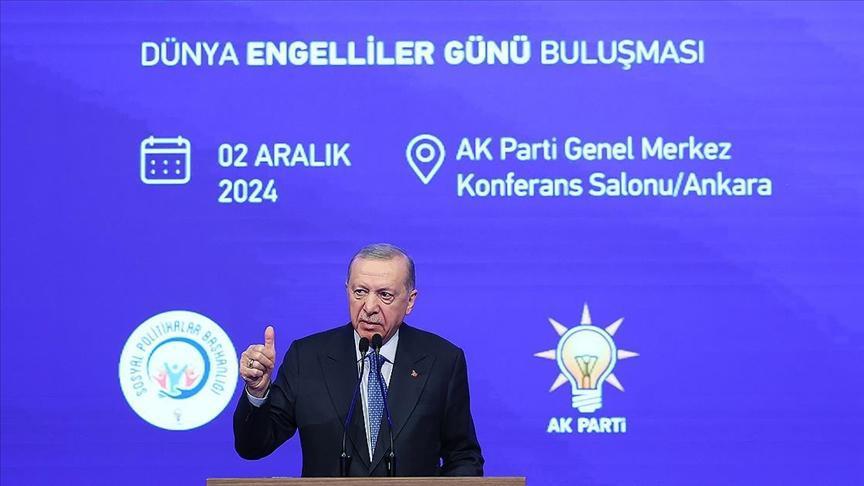 Erdoğan重点介绍加强家庭的步骤